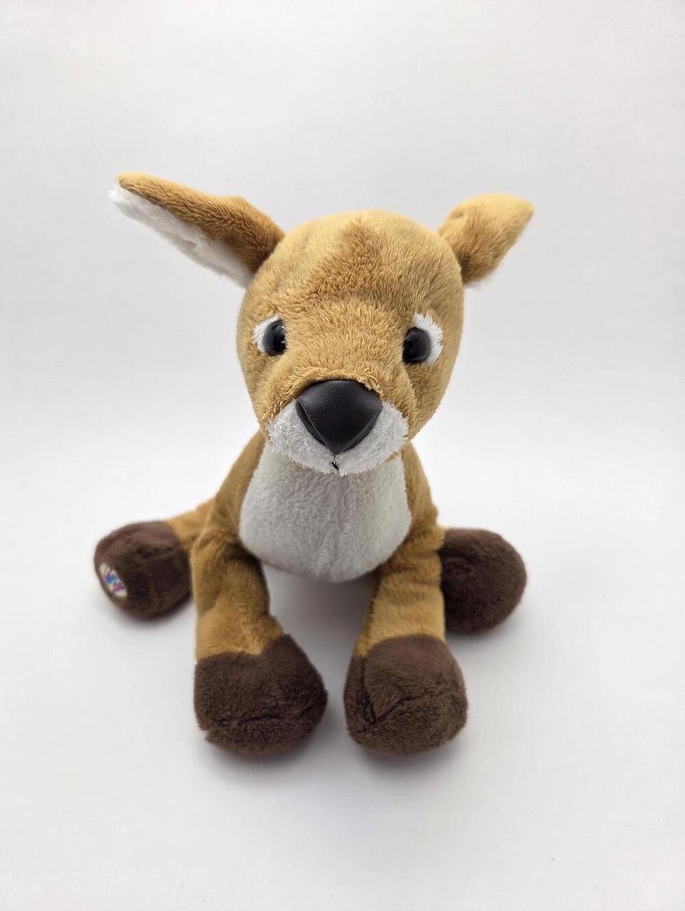 Adorable Vintage Webkinz Deer Plush with No Tag, Ganz Plush (7 inch)